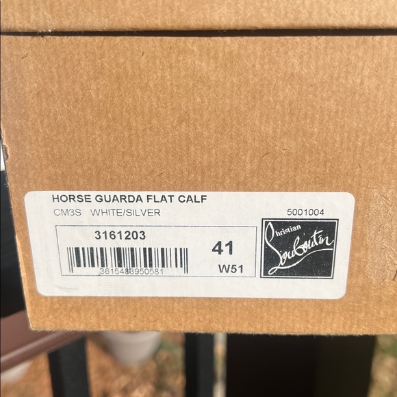 Christian Louboutin crème horse guarda size 41 - Picture 7 of 7